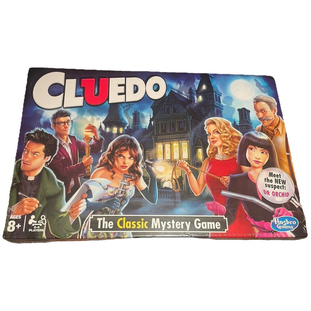 Cluedo - The Classic Mystery Board Game | New Sealed 2015 Hasbro Made In Ireland